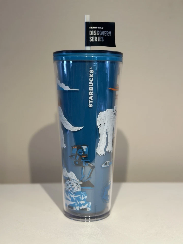 星球大战星巴克发现系列霍斯不倒翁杯带稻草迪士尼公园新品 — 第 4/4 张图片