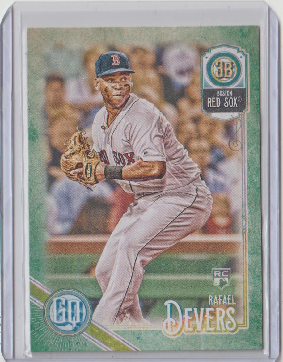 2018 Gypsy Queen Rafael Devers #53 Green