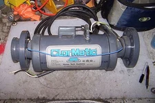 NEW HURON TECH SYSTEMS CEL500 SALT WATER CHLORINE GENERATOR 80 GPM 22-32 VDC