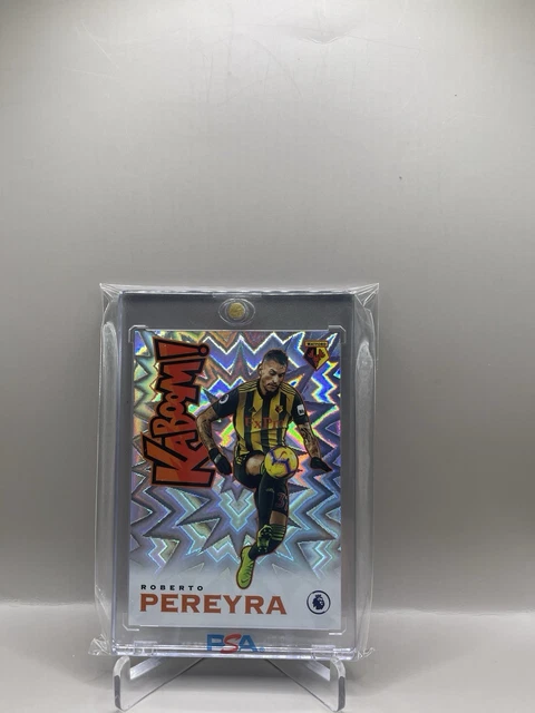 2019 Prizm Premier League Roberto Pereyra KABOOM! SSP Watford Case Hit #K-15