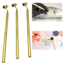 3 Fine Line Fluid Writer Paint Applicator Pens with 0.3mm 0.4mm 0.5mm Stem Tips