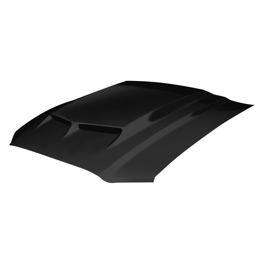 For Ford Mustang 10-14 Duraflex CV-X Style Version 2 Fiberglass Hood Unpainted