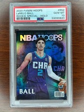 Lamelo Ball 2020 Panini Hoops RC #RS-2 Rookie Special - Holo PSA 10