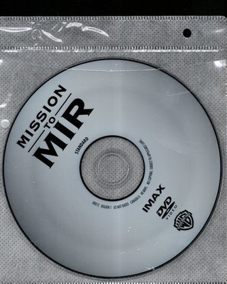Mission to Mir (1997) DVD  *DISC ONLY* = REGION 1 - IMAX - August Schellenberg