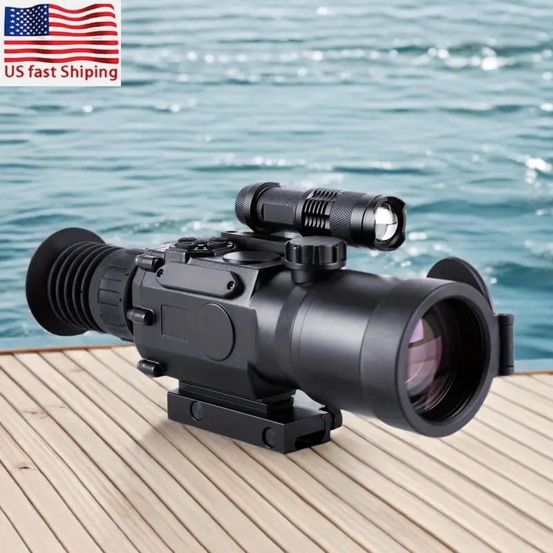 Night Vision Riflescope 4X Monocular Infrared Digital Sight 50mm