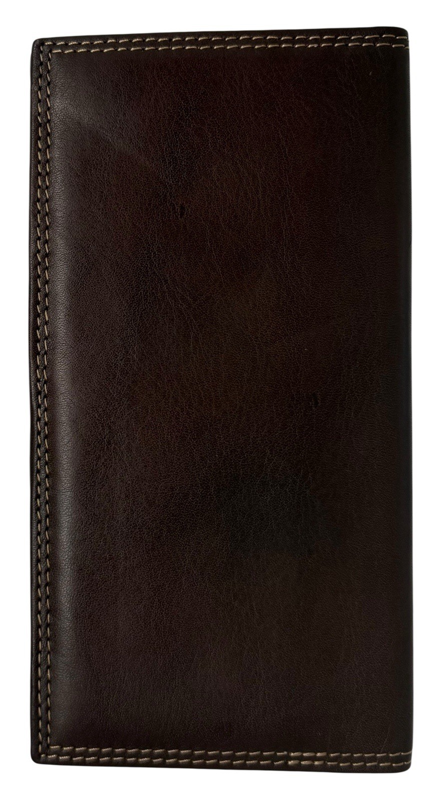 Ole Miss Rebels Genuine Leather Branded Secretary Wallet-Tall/Roper-by Enmon-New