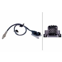 Nox-Sensor Nox-Katalysator 640 Mm Kabel 6-Polig Hella FüR U.A. Opel Zafira