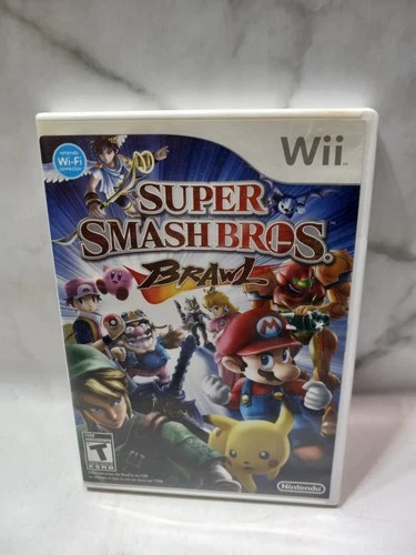 Super Smash Bros. Brawl Nintendo Wii No Manual included