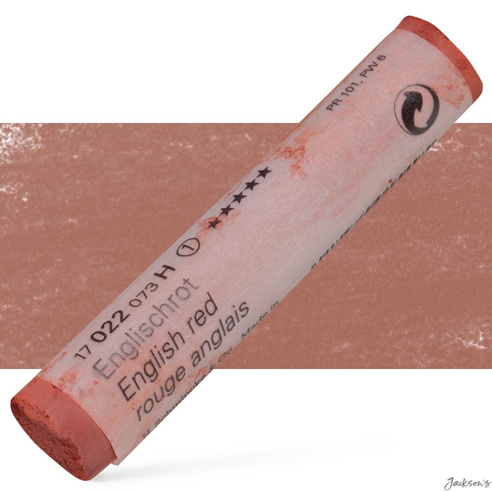 Schmincke Soft Pastel Stick Artists Pigment English Red 22H Drawing