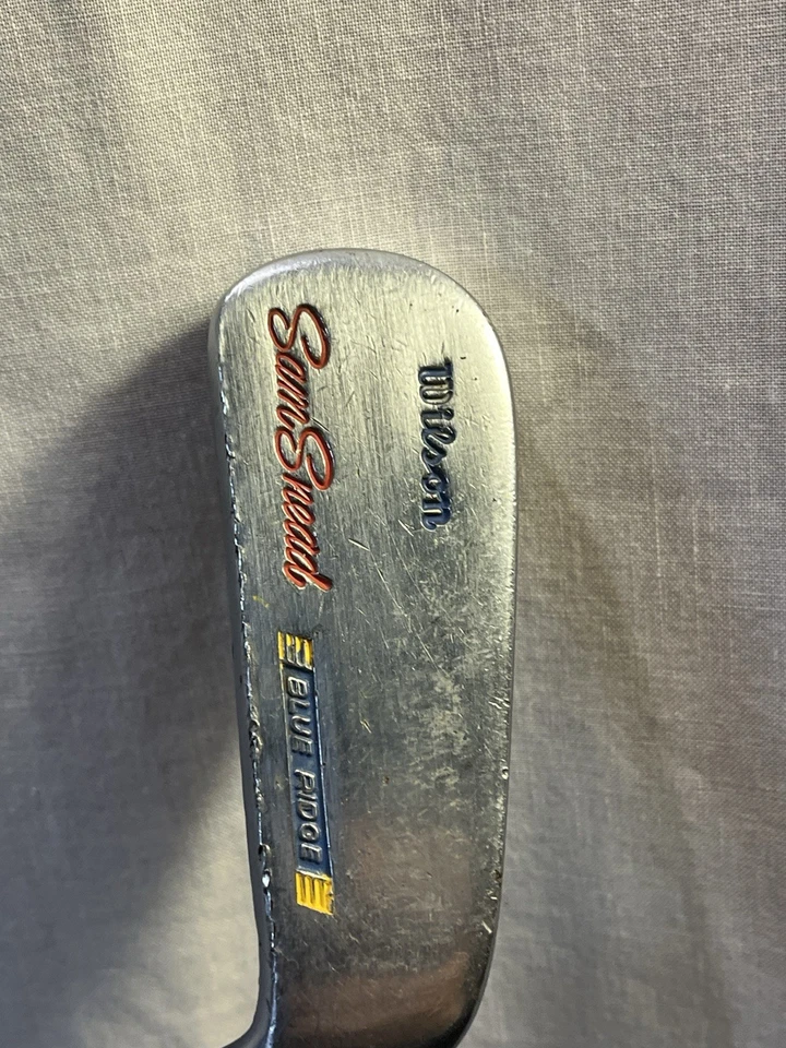 Wilson Sam Snead Blue Ridge Putter Steel Shaft RH 35" VTG - Image 2 of 4
