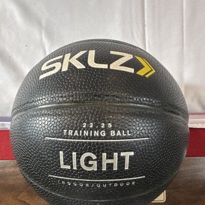 SKLZ Lightweight Training Basketball Ball Indoor/Outdoor, 1 Item, Black