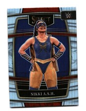 Nikki A.S.H. 2022 Panini Select WWE Silver Prizms 54