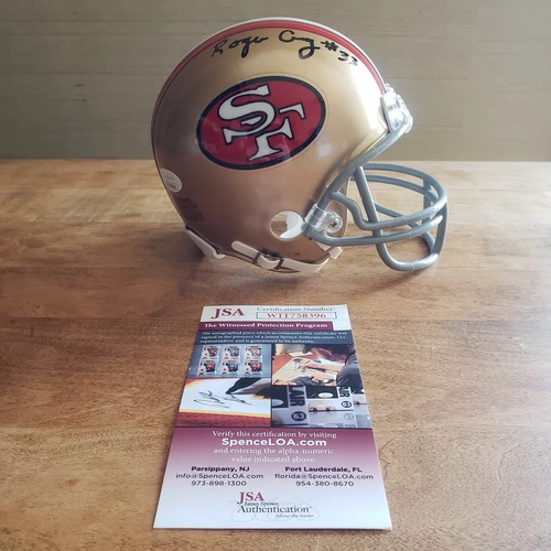 Roger Craig Autographed Signed San Francisco 49ers Mini Helmet w/ JSA COA Auto