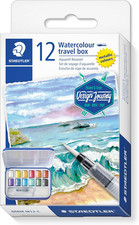 Set Di Pittura Ad Acquerello, Set Da Viaggio, Design Journey, Con Tavolozza Di M