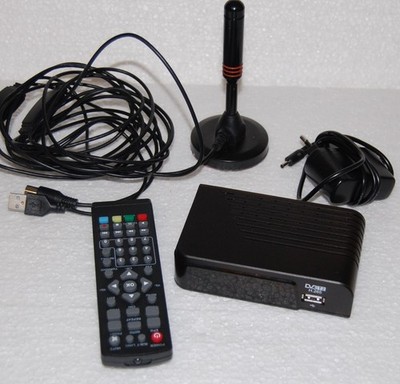 DVB T2 Receiver mit Innenantenne Leelbox H.265 mit PVR Funktion Digital TV