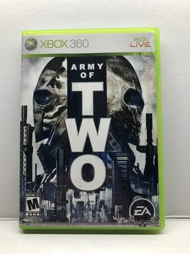 Army of Two (Microsoft Xbox 360, 2008) Complete Tested Working - Free Ship
