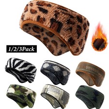 1/2/3Pack Men Women Winter Ear Cover Earmuffs Sports Outdoor Running Headbands