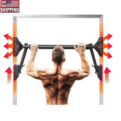 Pull Up Bar for Doorway Chin Up Bar E-Jet Sport Body Workout 2-Way Support 800lb