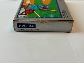 BASEBALL Famicom NES HVC-BA 1983 NTSC-J Nintendo Sports Action Video game USED