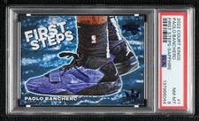 2022-23 Panini Court Kings First Steps Sapphire 9/25 Paolo Banchero #1 PSA 8 9l4