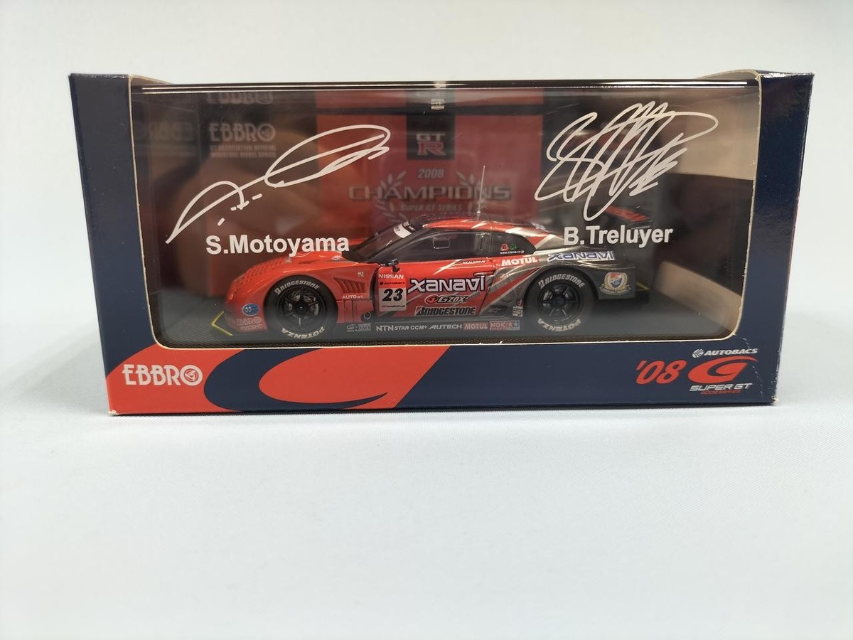 EBBRO 1/43 SUPER GT 500 XANAVI NISMO GT-R 2008 CHAMPIONS | eBay
