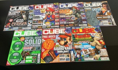 Nintendo Gamecube Magazine Issues 06, 09, 11, 20, 22, 26 & 37 Super Mario Etc