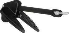 Seachoice Vinyl-Coated Navy Anchor - Black - 10 LB.