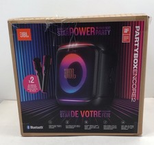 JBL PARTYBOX ENCORE 2 PORTABLE PARTY SPEAKER WITH 2 MICROPHONES