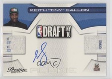 2010 Prestige NBA Draft Class Signatures 69/299 Keith Gallon Tiny #40 Auto 0q4