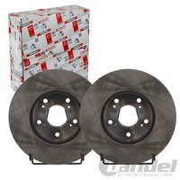 2X Ferodo 282Mm Bremsscheiben BelÜFtet Vorne Passend FÜR Honda Accord Element |