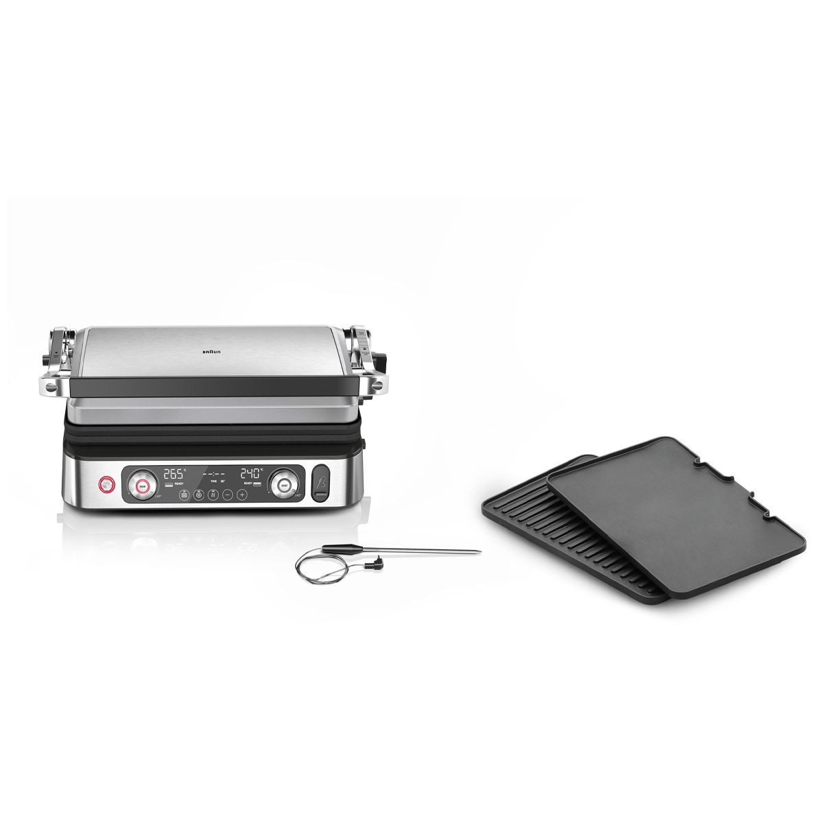 Braun CG9160 Grille-viande électrique de 2200W avec plaques amovibles