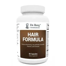 Dr. Berg Hair Formula - Hair, Skin, and Nails Vitamins With Biotin, 90 Capsules