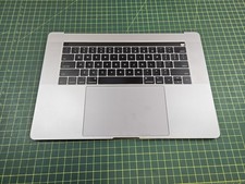 Apple Macbook Pro A1707 2017 15" Palmrest Keyboard Touchpad Battery Gray e349
