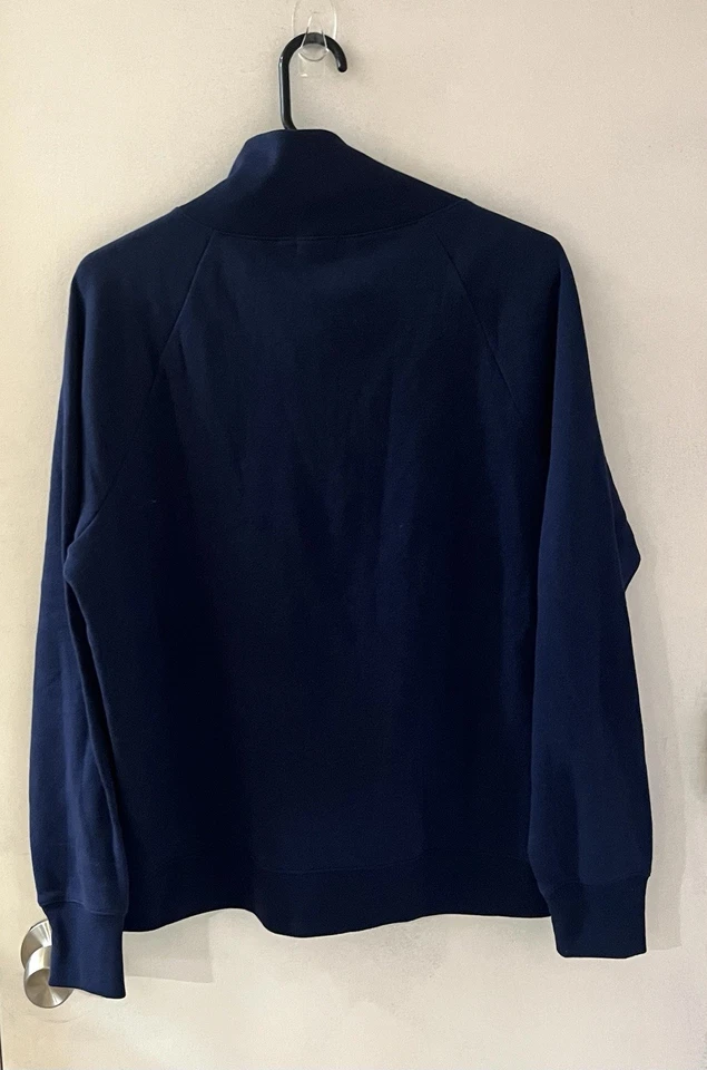 Pullover para mujer Vineyard Vines talla L liso azul marino con botones manga larga Foto 4 de 4