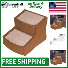 Comfortable Easy Step II Stairs for Cats/Dogs 2 Steps, Portable Design