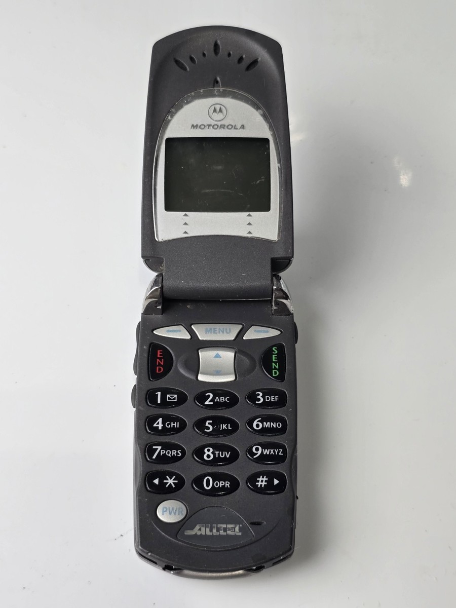 Vintage Motorola 60C Silver Cellular Flip Phone Cell Phone | eBay