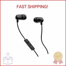 Skullcandy Jib Wired Earbuds with 3.5mm Plug, Noise Isolating Fit, Built-In Micr