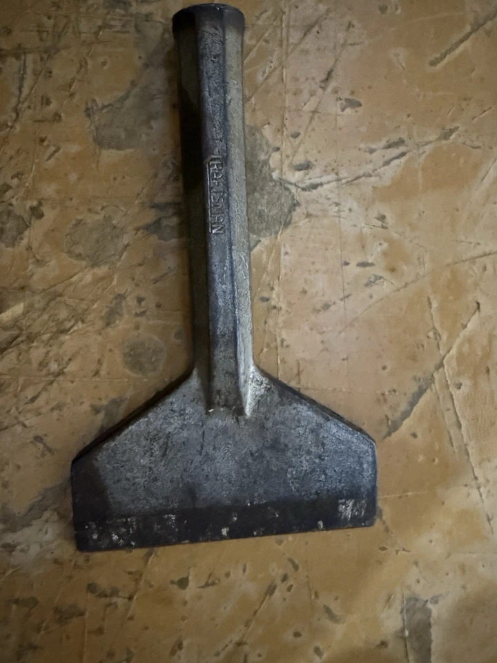 "Raspador de hielo/suelo Craftsman de colección resistente - acero fundido sólido - hoja de 4""" Foto 2 de 4