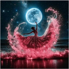 5D Diamond Painting Kit for Adults, Women Diamond Art Kits for Beginners, Full D