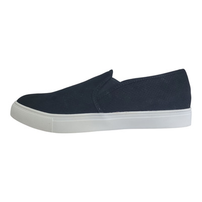 Steve Madden Zarayy Black Slip-On Skate Shoe Stylish Women s Size 10