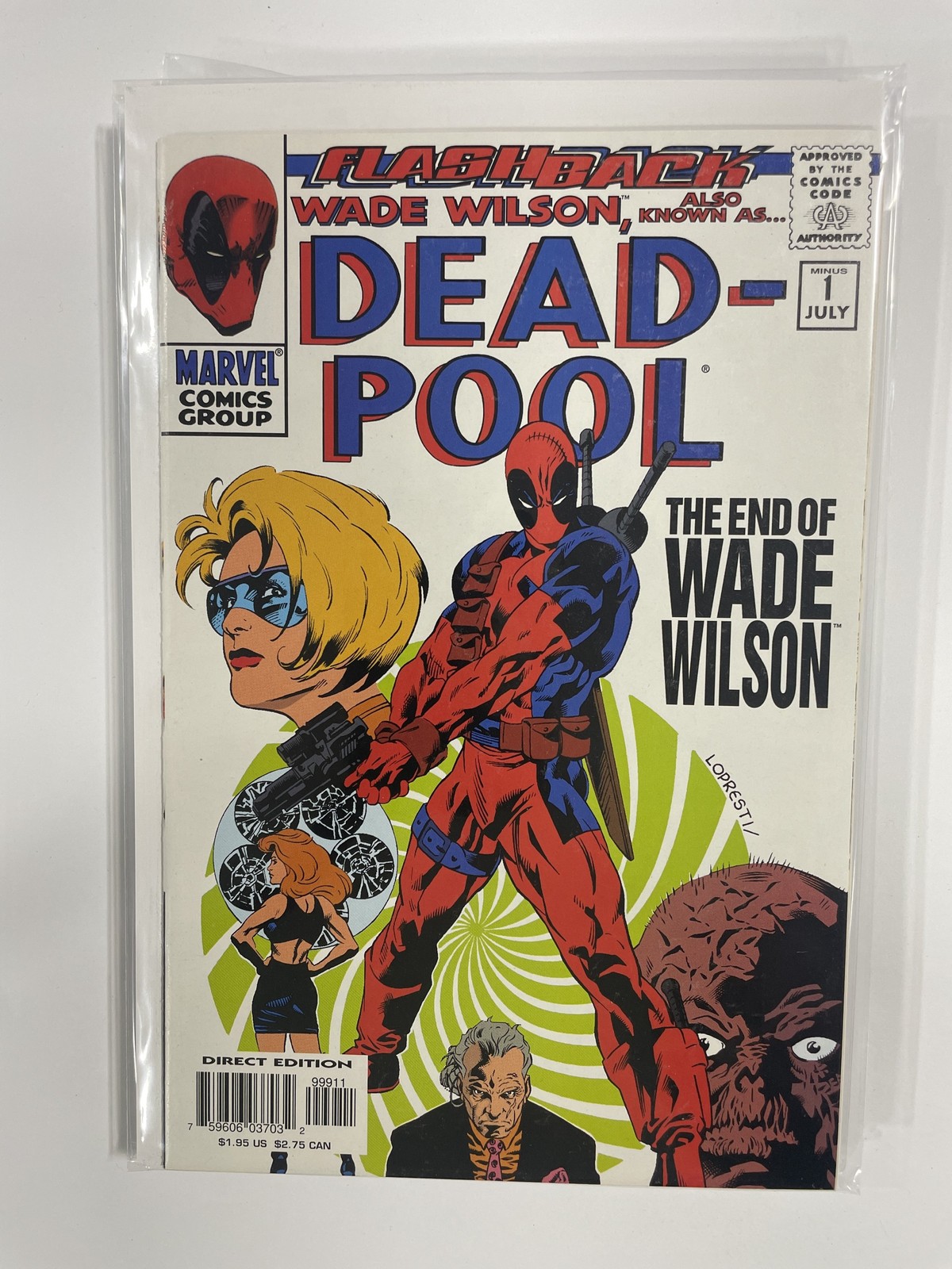 Deadpool #-1 (1997) Deadpool NM10B171 NM Near Mint