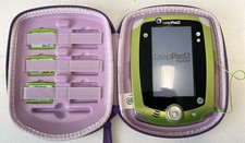 Leap Frog Leap Pad 2 & Case With 4 Cartridges