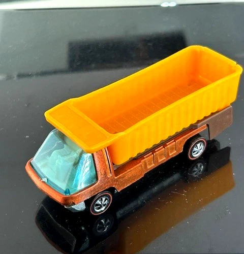 Heavyweights Dump Truck in ORange   Hot Wheels REDLINE