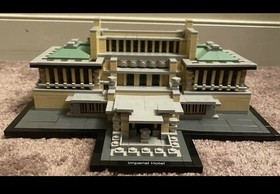 Lego Architecture 21017 Imperial Hotel 100% Complete Set No Instructions or Box
