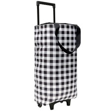Large Foldable Wheeled Shopping cart, Insulated Waterproof Reusable Grocery B...