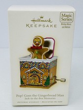 2008 Hallmark Pop! Goes the Gingerbread Man Keepsake Ornament Jack-in-the-Box #6