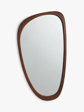 John Lewis Asymmetrical Shaped Wall Mirror 115 x 65cm - Natural {Scuffed}