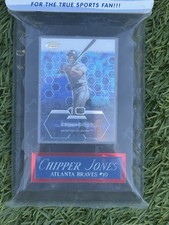 NIP 2003 Topps Finest - Chipper Jones #75 Refractor