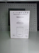 Airscape Coffee Storage Canister,1.89 L- 64 Oz Matte WHITE