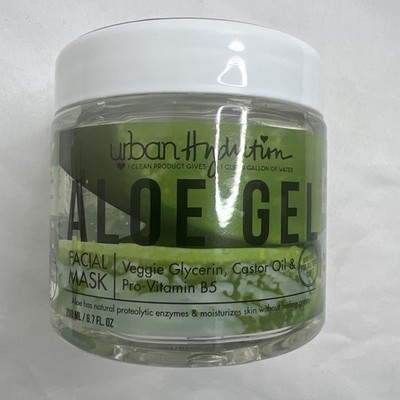 Urban Hydration Bright & Balanced Aloe Gel Facial Mask 6.7 oz New